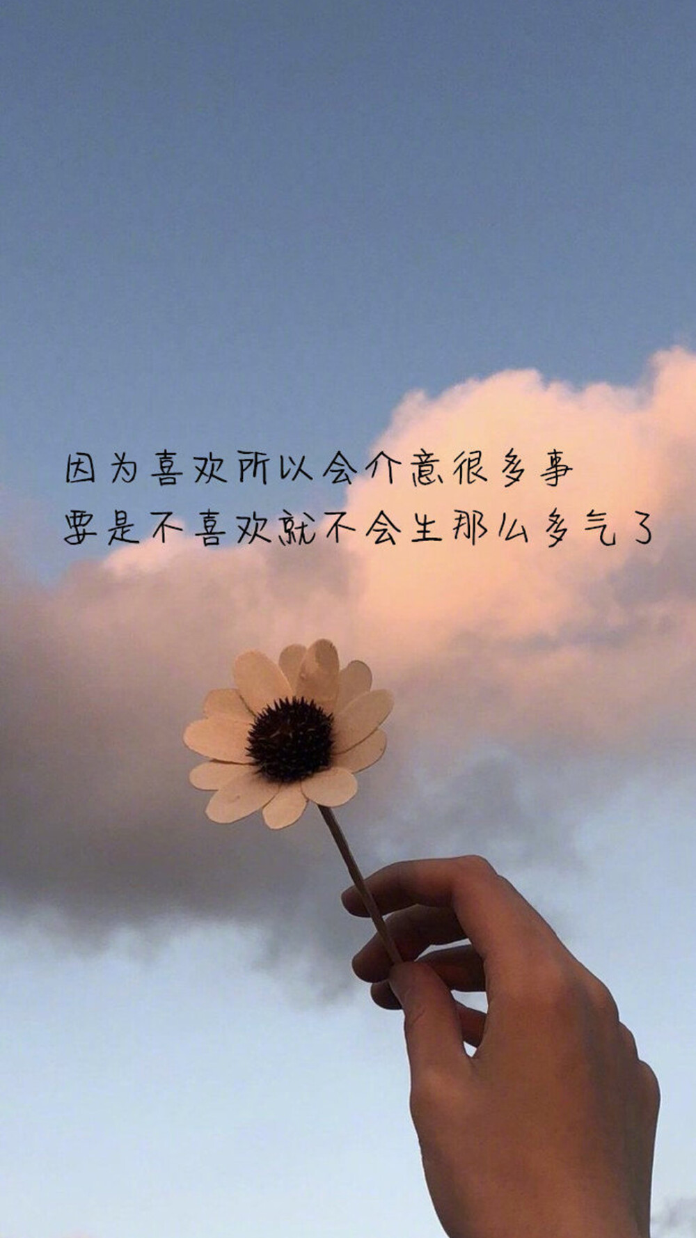 每日小清新 手機壁紙上的治愈語錄